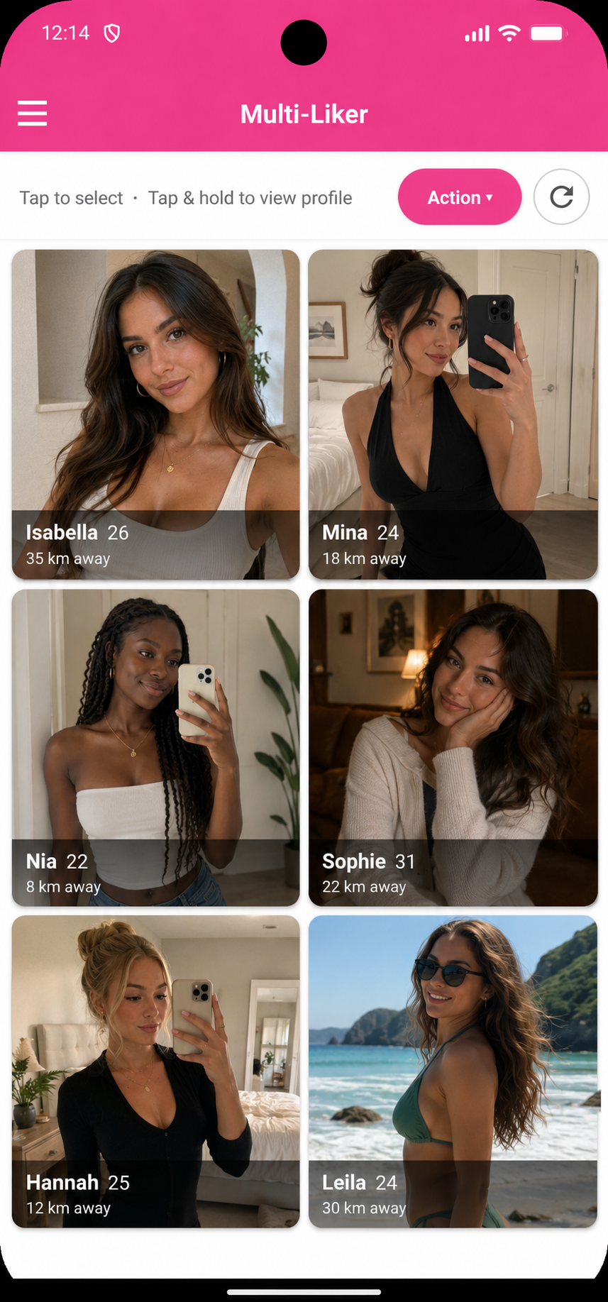 Spoofy Multi-Liker grid